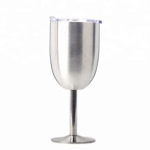 Taça De Vinho De Aço Inoxidável